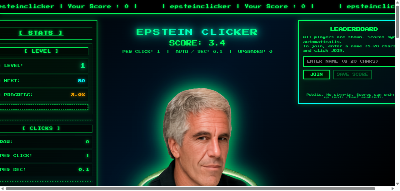 Epstein Clicker 2