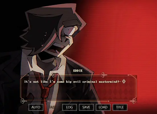 Jackpot Crash Course - Visual Novel Scene